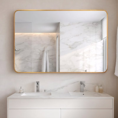 Miroir de salle de bain mural 30x40