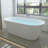 67'' x 32'' Freestanding Soaking Acrylic Bathtub-83845853