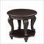 Ensemble de 3 tables basses antiques patinées pour le salon, placage de bois résistant à la chaleur, assemblage facile