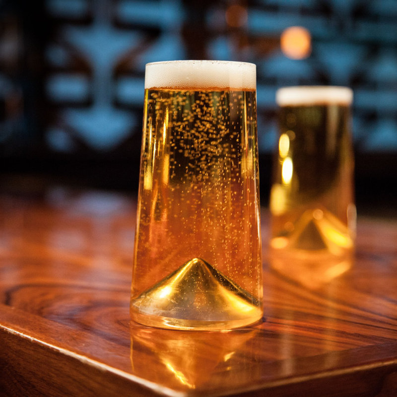 Monti-Pint 16 oz. Crystal Pint Glasses, 12 oz