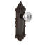 Victorian Plate with Crystal Door Knob-213689060