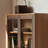 American style closed multilayer bookcase
