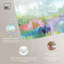 Art, art floral sur toile abstraite, verts harmoniques-111164689-111164690-111164680