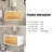 Biddie 30'' Single Bathroom Vanity with Solid Surface Top