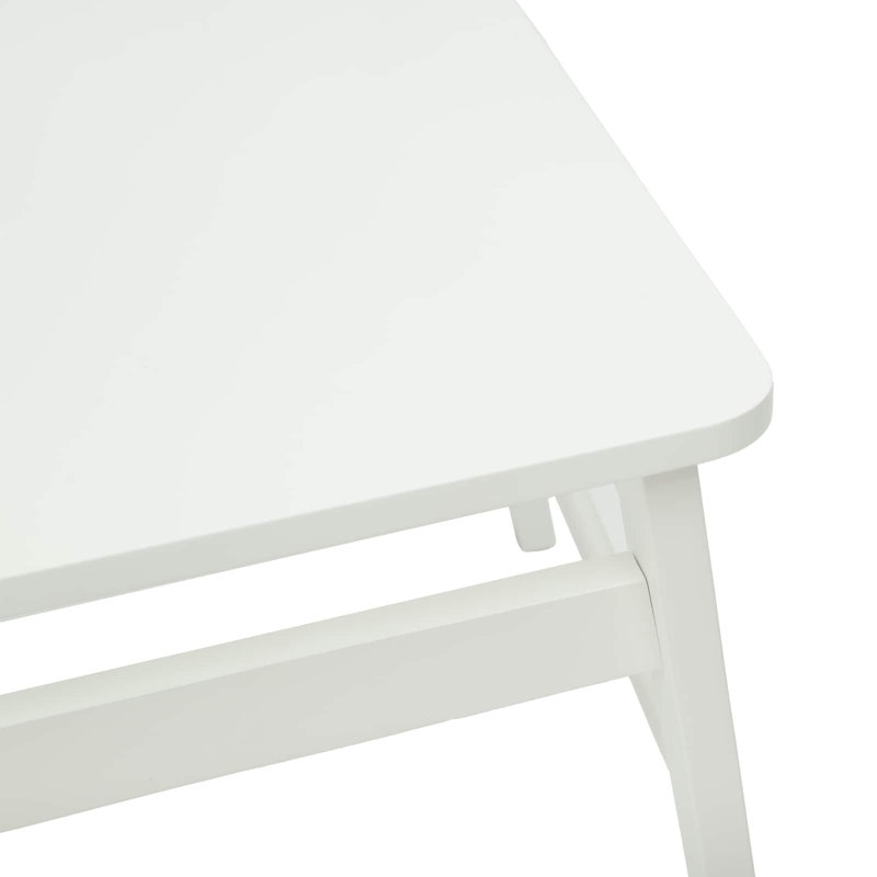 Tarlach Solid Wood Accent, White