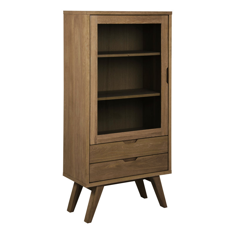 Montgomeryville Display Cabinet, Smoked Oak