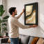 Layered Horizons Minimalist - Framed Print-521135222-521135177