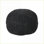 Repose-pieds pouf rond en coton tricoté gris foncé 16 x 16 x 16 | Coton | Gris foncé