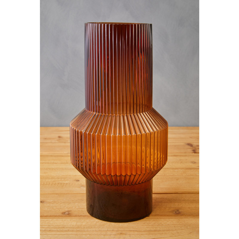 Oberlander Glass Table Vase, 37cm H x 18cm W x 18cm D