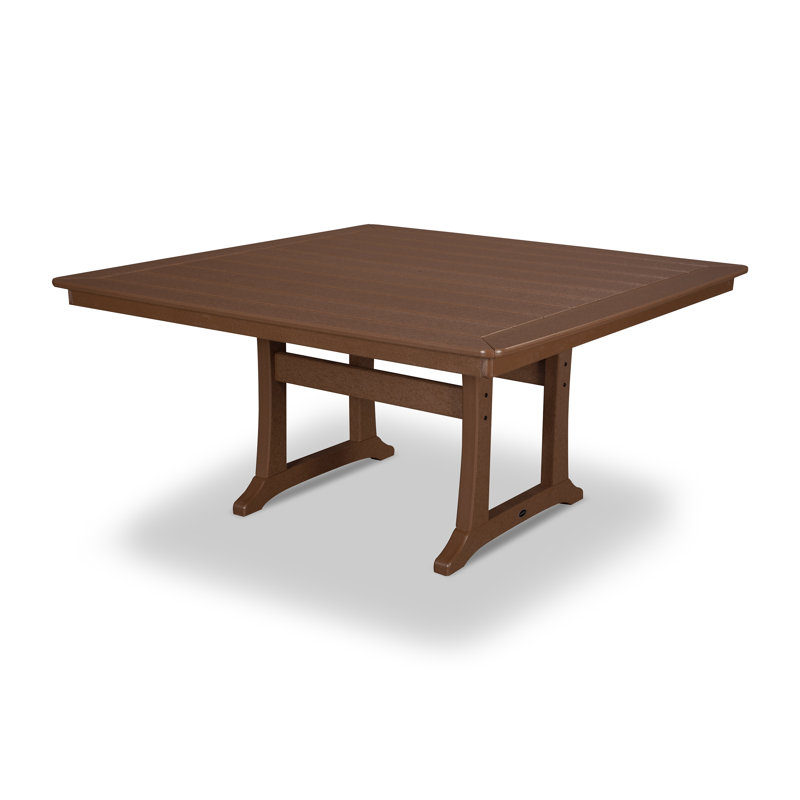 Table de salle à manger Nautical Trestle, Teck