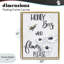 Cadre flottant Garden Bees & Flowers Veuillez, design par Sara Baker-717605625-717605630