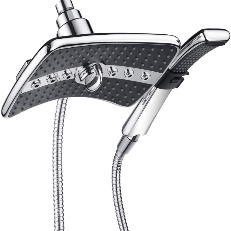 Rain Dual Shower Head 2.5 GPM GPM
