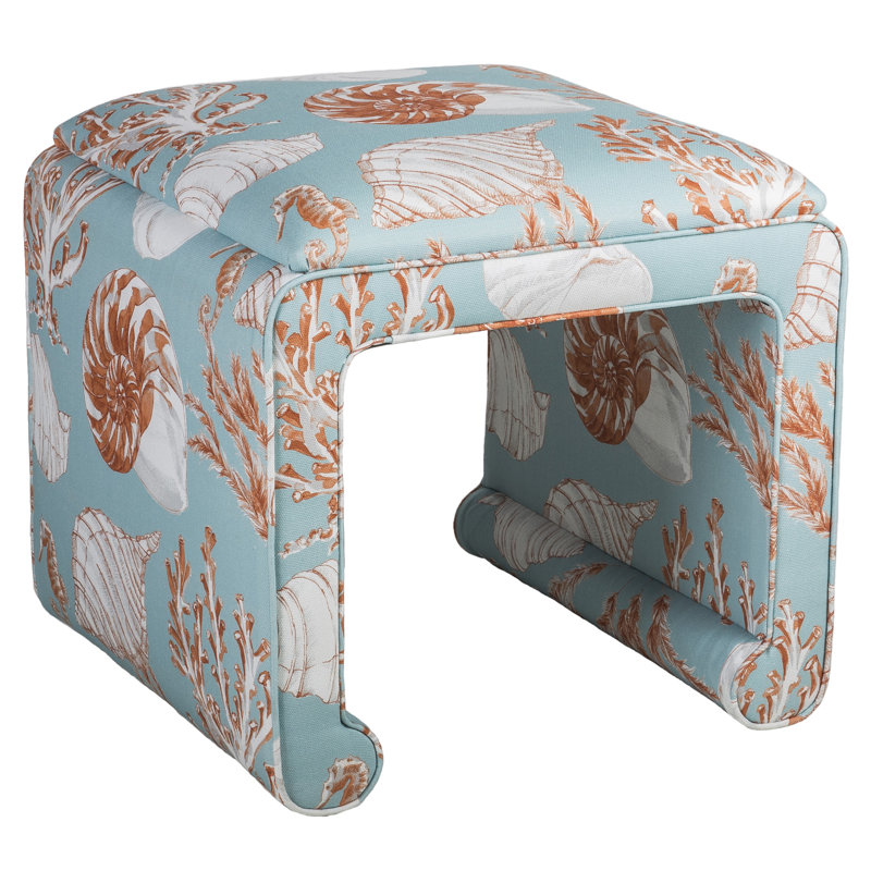 Wimborne Ottoman, Navada Blue