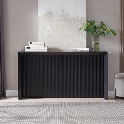 Piedmont 55.75" W Console Table with Fluted Detailing 