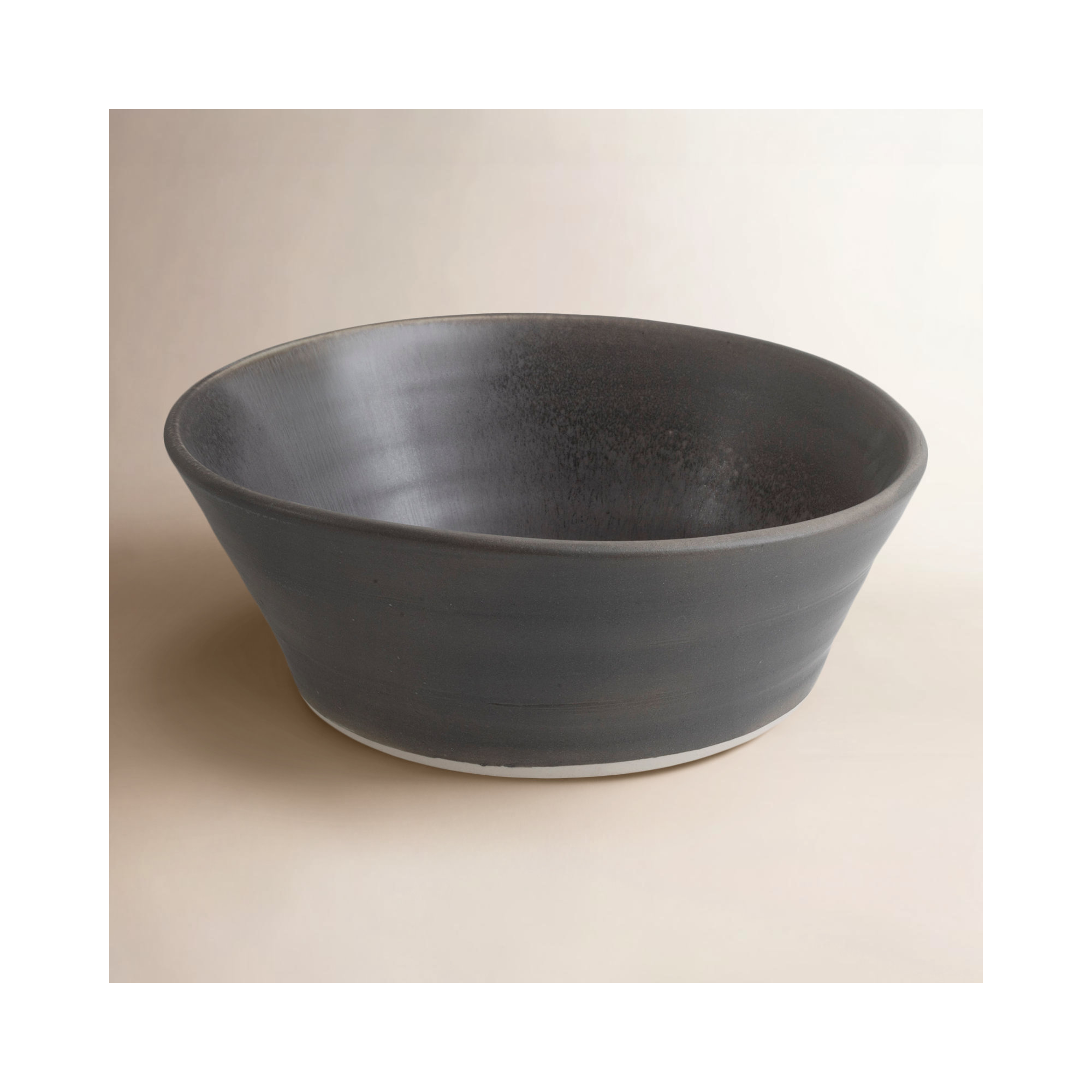 Lena Serving Bowl, Charcoal
