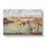 Dieppe Port by Camille Pissarro - Wrapped Canvas-61849303