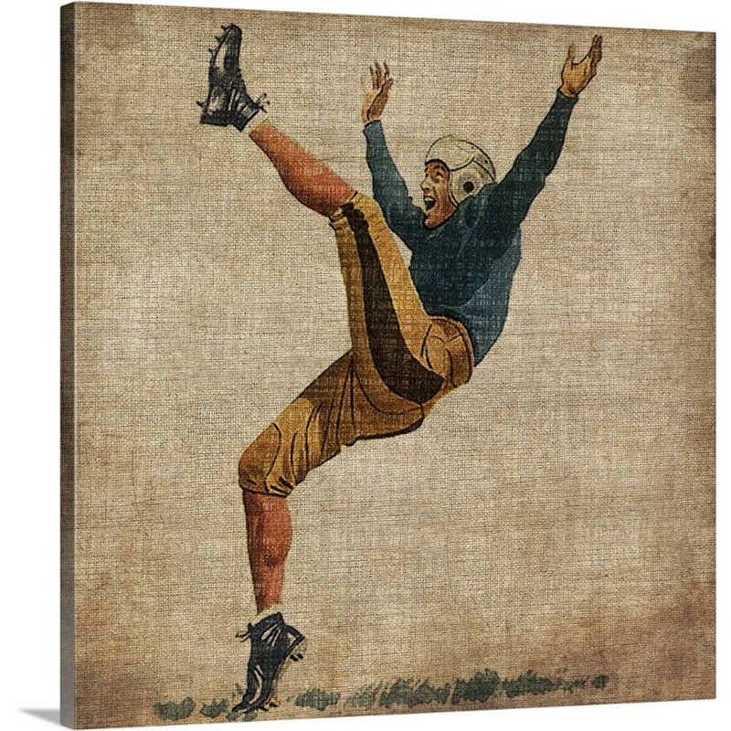 Theodore Sports V Art, Toile tendue, H 20 po x l 20 po x P 1,25 po