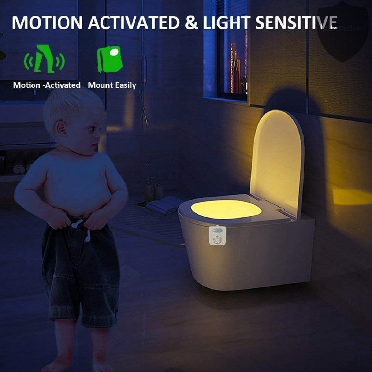 Brookstone Motion Activated Toilet Night Light
