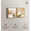 Ensemble de 2 décorations murales Golden Luxe Modern Boheme par Art Remedy, cadre doré, 30 x 36-916070851-916070906