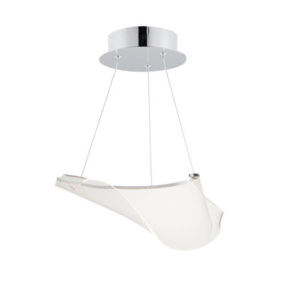 Luminaire suspendu 1 lumière DEL Rosamund