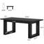 Wooden Workstation Table (Not Include Stools)