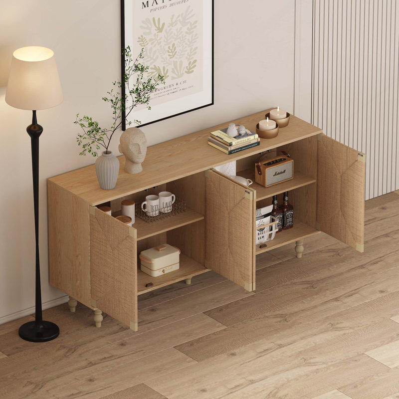 59.06 " W Sideboard, Naturel + rustique