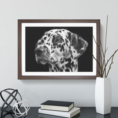 Dalmatian Dog - Picture Frame Painting