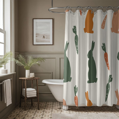 Boho Bunny - Premium Shower Curtain