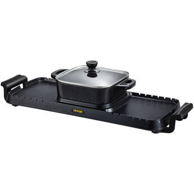 BLACK+DECKER GD2011B Family Sized Electric Griddle, 12 x 22-Inches