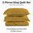 Embossed Quilted Bedspread Set – Soft Microfiber Coverlet With Pillow Shams, Hotel-Style Bedding For High Beds-124241677-124241670