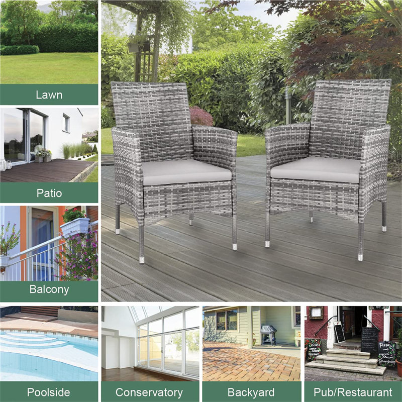 Lappin Wicker Outdoor Lounge Chair
