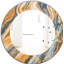 Porch & Den - Marbled Geode 4 - Printed Traditional Mirror-40099938