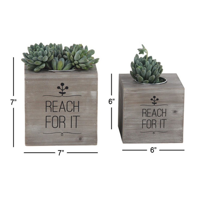 Matsuda Wood Planter Box