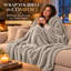 Fleece Throw Blanket Super Soft Warm Cosy Sofa Settee Bed Cover for Couch Living Room and Bedroom-1473595905-1473595906