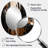 Gold And Black Marbled Euphoria IV - Gold Modern Oval Wall Mirror-1708649314