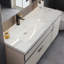 Armoire de salle de bain luxueuse de style nordique