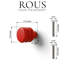 Poignée de meuble en nid d'abeille ROUS Hardware - Aluminium massif, 1 unité, rose (rouge)-111191770