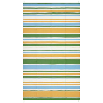 Tapis d'extérieur imperméable pour patio, grand tapis de paille en plastique pour l'extérieur, tapis de porte réversible pour le camping, terrasse, véhicule récréatif, tapis 9 x 12 pour balcon, porche, cour arrière