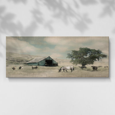 Barn Charm- Gallery Wrapped Canvas -Ready to Hang