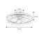 Tiandria 20'' Ceiling Fan with Light Kit Included