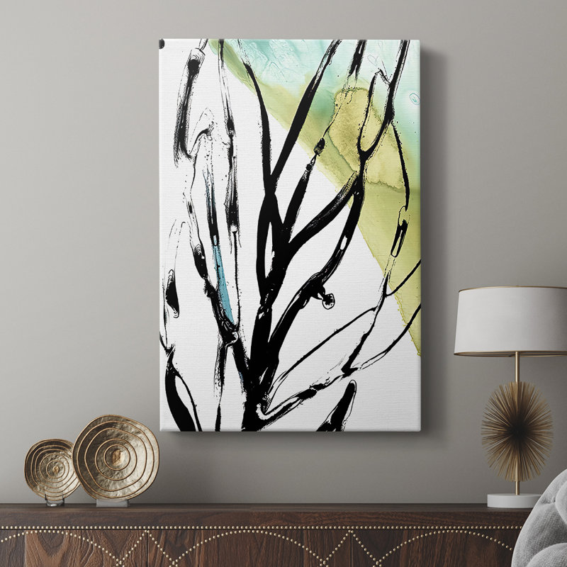 No Deckle Tropical Moderne V - galerie sur mesure, H 12 po x l 8 po