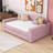 Heorhi Upholstered Daybed with Twin Size Trundle-4362804-4362800
