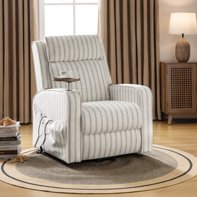Deyani Lift Assist Power Massage Heated Recliner with Adjustable Headrest