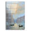  «Venice Morning Mist» par Chuck Larivey, art mural en verre acrylique, 12 po x 16 po