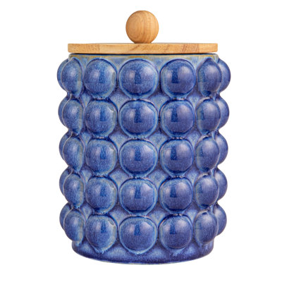 Zeppelin Stoneware Raised Kitchen Canister