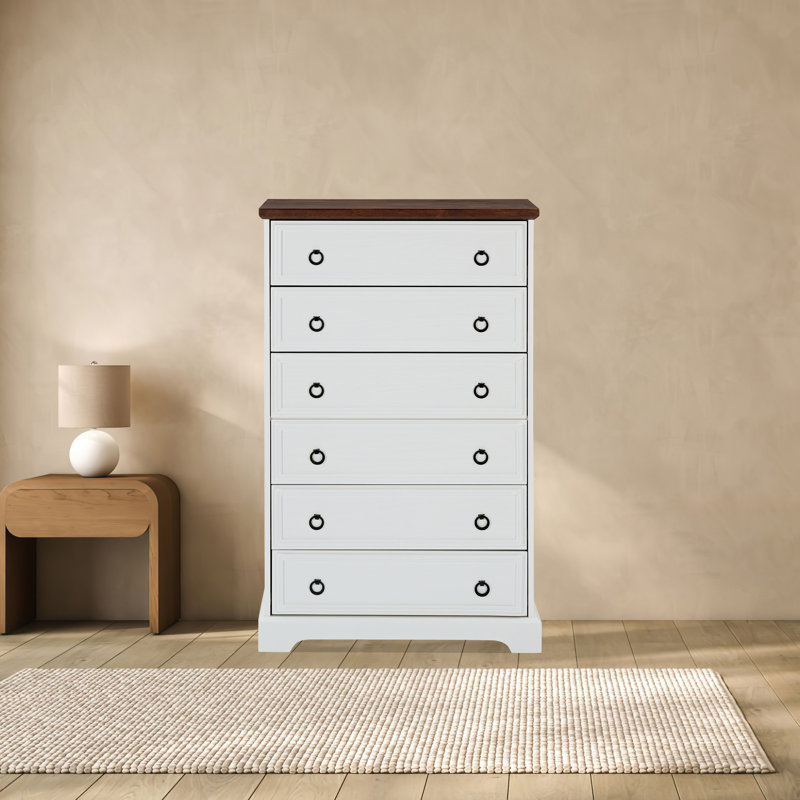Commode l 6,5 po Shondalyn, Blanc