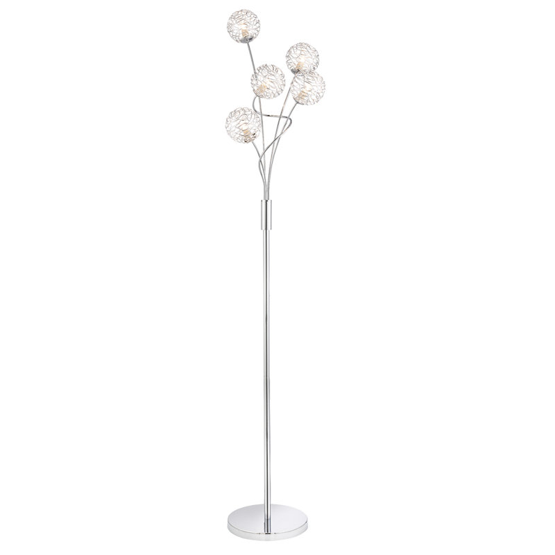 Katelynn 163cm Polished Tree Floor Lamp
