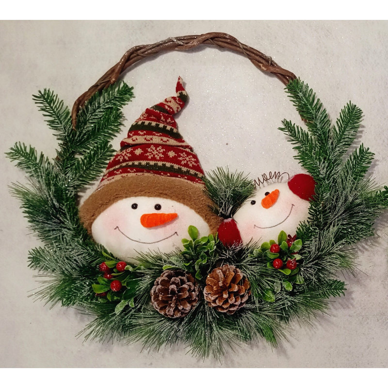 Faux 21'' Wreath