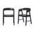 Lorrenda Modern Solid Wood Rounded Back Dining Chair-1629794439