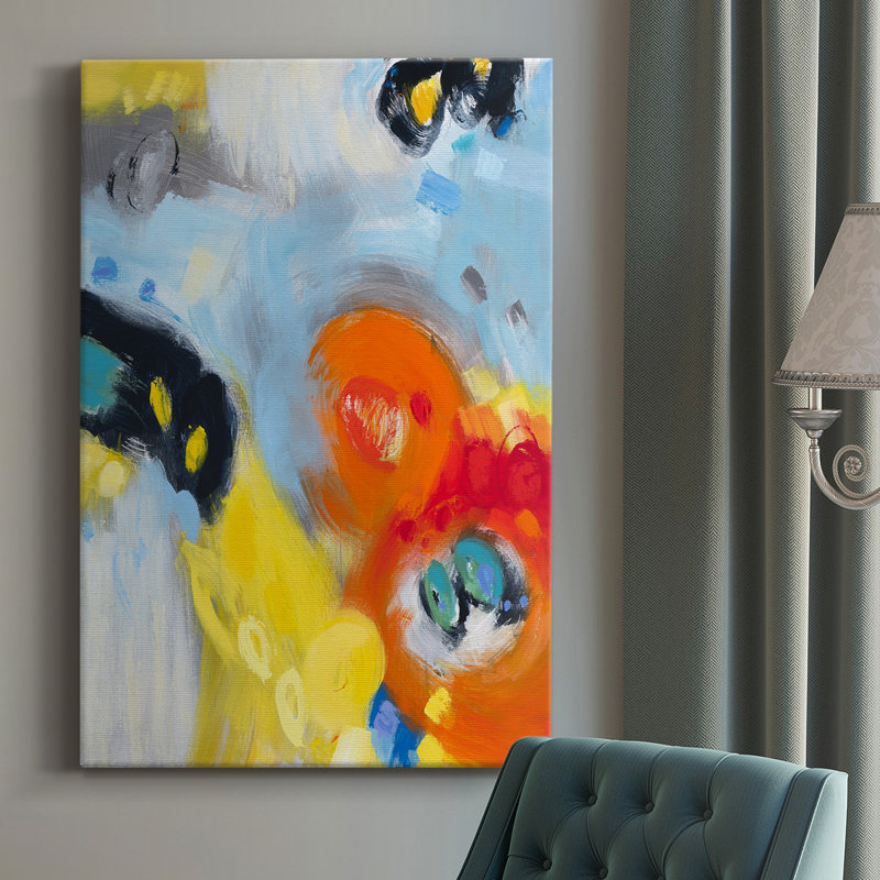 In The Loop II " In The Loop II " Painting Print, 36" H x 24" W x 1" D